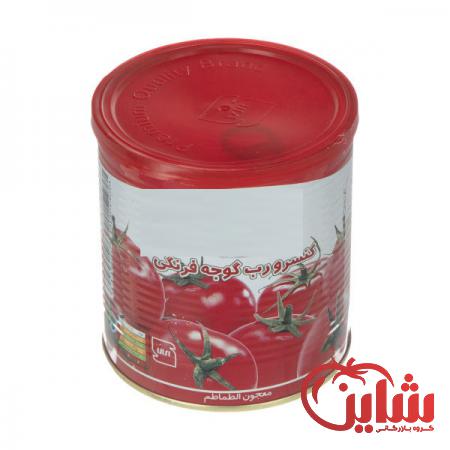 بررسی کیفی رب گوجه صنعتی قوطی