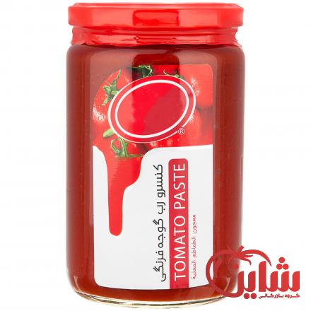 قیمت عمده رب گوجه شیشه ای ممتاز