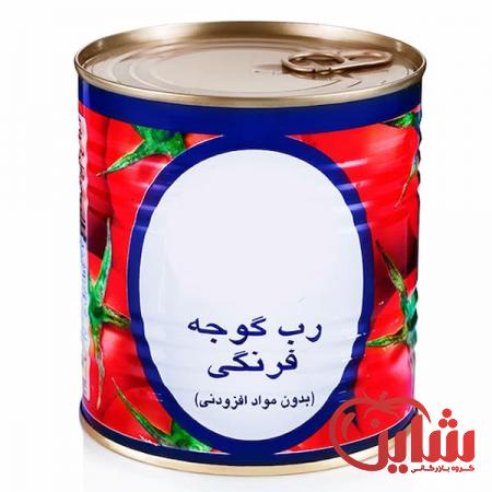 خرید ارزان رب گوجه قوطی 800گرمی