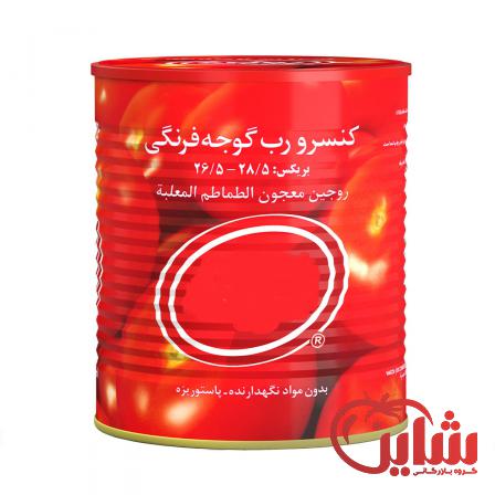 مرکز پخش رب گوجه فرنگی 800 گرمی