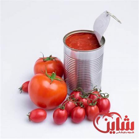 عرضه مستقیم رب گوجه قوطی کلیددار