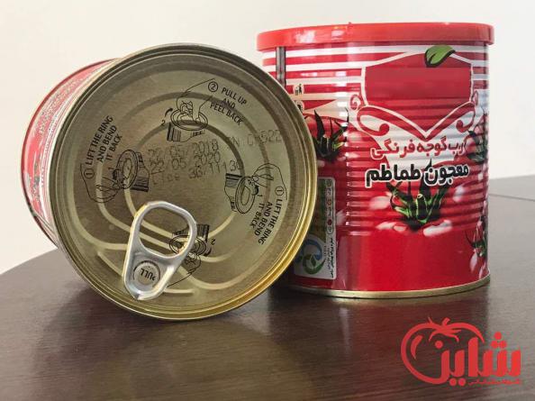 فروش مستقیم رب گوجه قوطی آسان بازشو