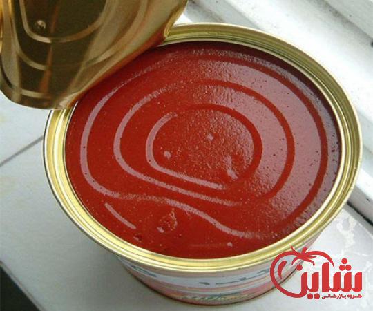 توزیع مستقیم رب گوجه قوطی آسان بازشو