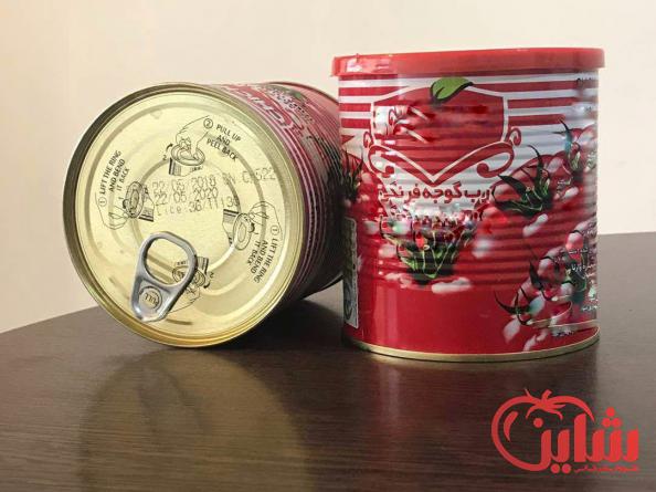 خرید رب گوجه قوطی کلیددار