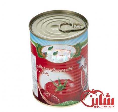 تامین کننده رب گوجه قوطی کلیددار