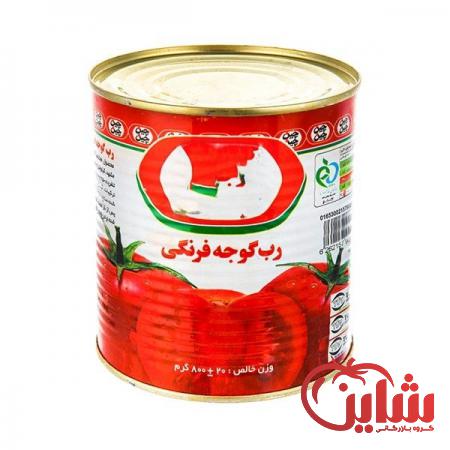 تولیدکنندگان رب گوجه ۸۰۰گرمی قوطی