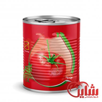 قیمت انواع رب گوجه 800گرمی قوطی