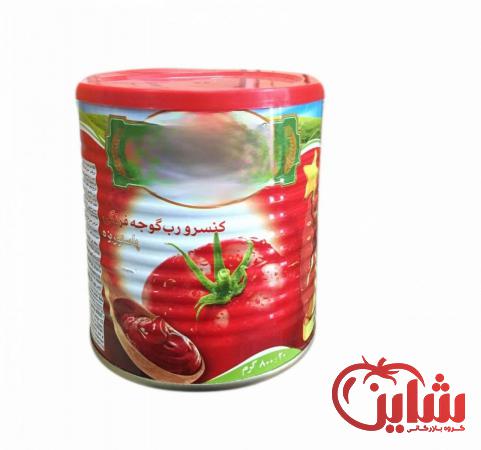 همه چیز درباره رب گوجه 800گرمی قوطی