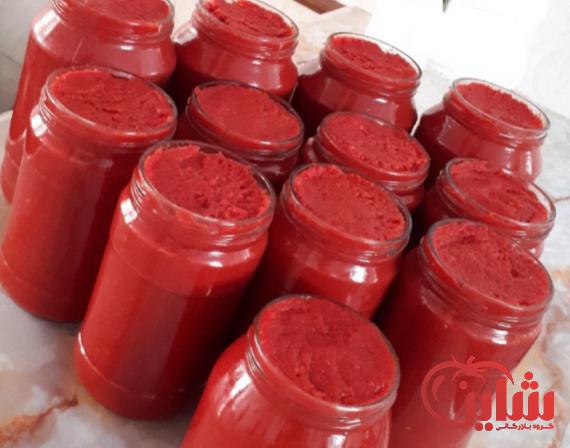سفارش بهترین رب گوجه شیشه ای پاستوریزه