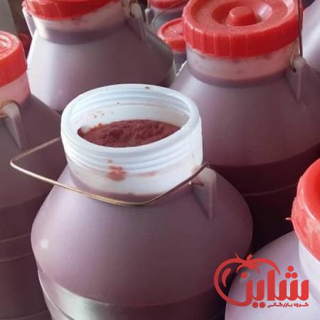توزیع کننده رب گوجه فرنگی دبه ای