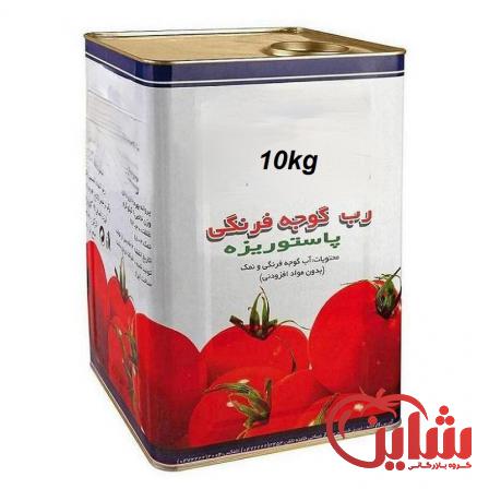پخش کننده رب گوجه فرنگی 10 کیلویی