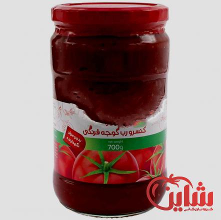 تامین کننده رب گوجه شیشه ای کیلویی