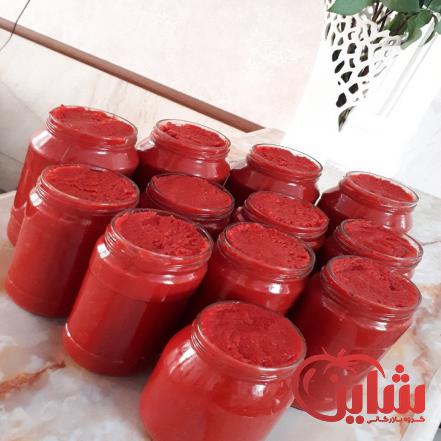 پخش کننده رب گوجه شیشه ای