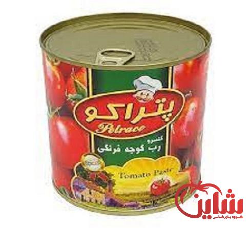 قیمت و خرید رب گوجه فرنگی پتراکو + فروش ارزان