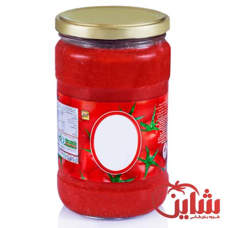 رب گوجه فرنگی شیشه ای رقیق | خرید با قیمت ارزان